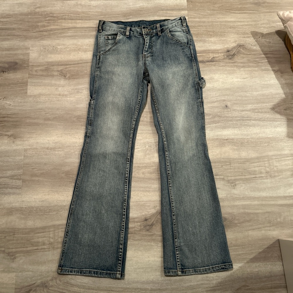 Brandy Melville Light Blue Flare Jeans